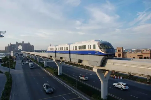 The Palm Jumeirah Monorail Dubai